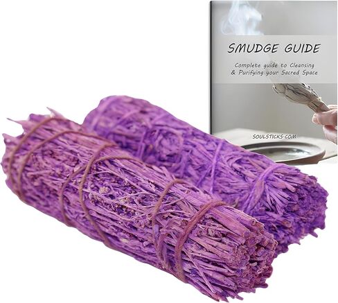 Ancientveda Nag Champa المعطرة Sage Smudge Sticks 2 Pack مع الزيوت العطرية العلاجية وزيت العطر للتنظيف والتأمل والعلاج العطري (Nag Champa) in Kuwait