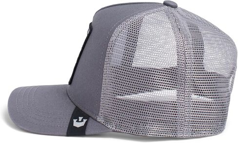 Goorin Bros. The Farm Unisex Original Adjustable Snapback Trucker Hat, Grey (The Party Animal), One Size in Saudi Arabia