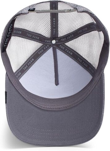 Goorin Bros. The Farm Unisex Original Adjustable Snapback Trucker Hat, Grey (The Party Animal), One Size in Saudi Arabia