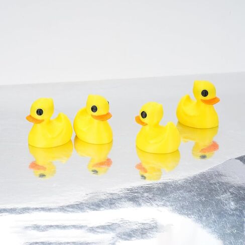 Funny Car Tire Valve Stem Caps,4 pcs Upgraded Universal Cute Duck Valve Stem Caps Cover for Cars Trucks Bikes Motorcycles(Colored Yellow) in Saudi Arabia