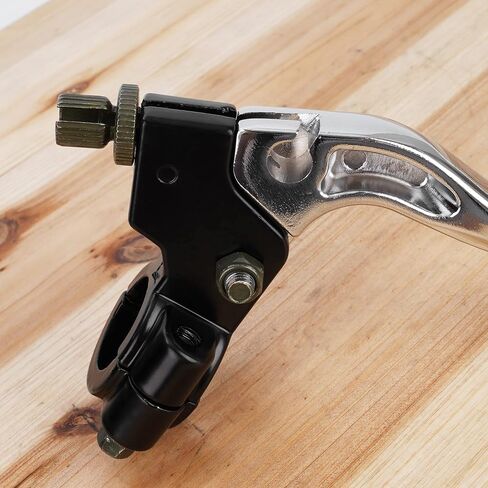 Universal 7/8" 22mm Clutch Lever, Aluminum Alloy Chrome Motorcycle Clutch Lever for 196cc 6.5HP CT200U Trail 200 CT200U-EX CC100X Baja Mini Bike RF50 CRF70 CRF80 CRF100 CRF150 XR50 XR80 Pit Dirt Bike in Saudi Arabia