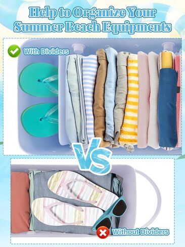 طقم إكسسوارات حقيبة الشاطئ 9 قطع من Lanstics، حلية حقيبة الشاطئ قطعتان من صواني مقسمة لحقيبة الشاطئ وخطاطيف إدراج وحامل هاتف من السيليكون ملحقات خطاف سلسلة مفاتيح لمنظمي حقائب اليد وحقائب السفر المطاطية in Kuwait