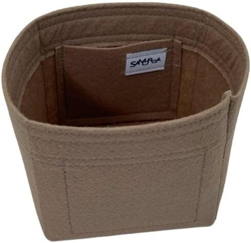 SAMORGA (14-12/ F-Mon-Tresor-Mini حقيبة منظم لحقيبة Mon Tresor Mini Bucket منظم إدراج حقيبة داخلية in Saudi Arabia
