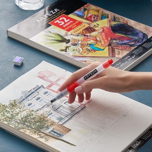 ورق ألوان مائية من ARTEZA ARTZ-8066، أبيض 2 in Kuwait