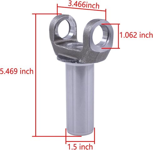 ApplianPar Transmission Slip Yoke 1310 Series for Jeep Grand Cherokee 4WD RWD GM350 TH350 700R4 Turbo 2-3-6081X in Saudi Arabia