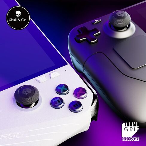 Skin، CQC وFPS، غطاء عصا التحكم، غطاء عصا تناظرية لسطح البخار/OLED وROG Ally، Ally X- أسود، مجموعة من 6 قطع in Kuwait
