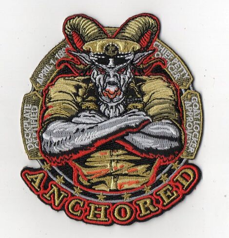 قائد البحرية الأمريكية يرسو على الرقعة العسكرية الوطنية المخضرمة مقاس 3'5 بوصة in Kuwait