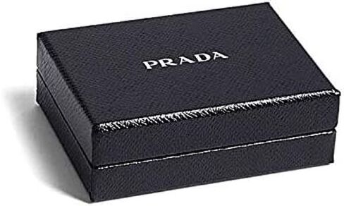 محفظة Prada Vitello جلدية ثنائية الطي، نيرو (أسود) 2MO513 in Kuwait