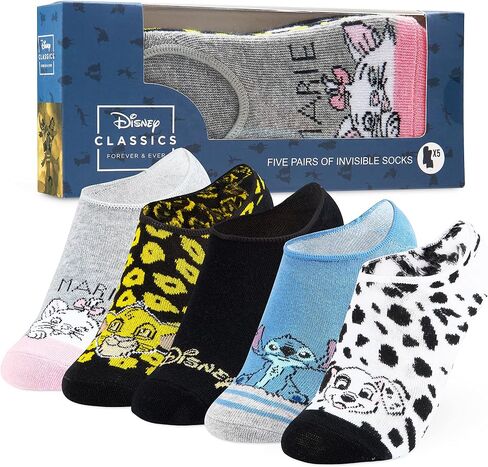 Disney Invisible Socks Girls No Show Minnie Mouse Kids 5 Pack Invisible Socks in Saudi Arabia