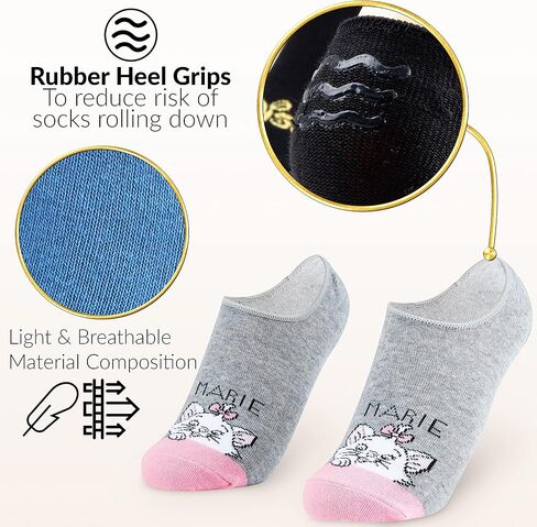 Disney Invisible Socks Girls No Show Minnie Mouse Kids 5 Pack Invisible Socks in Saudi Arabia