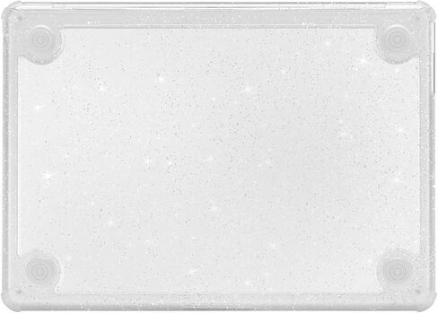 MOSISO Compatible with MacBook Air 13 inch Case 2025 2024 2023 2022 M3 A3113 M2 A2681, Anti-Cracking Heavy Duty TPU Bumper Glitter Hard Case&Keyboard Skin&Screen Film for MacBook Air 13.6, Pink in Saudi Arabia