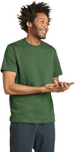 Eddie Bauer Men's Legend Wash 100% Cotton Short-Sleeve Classic T-Shirt in Saudi Arabia