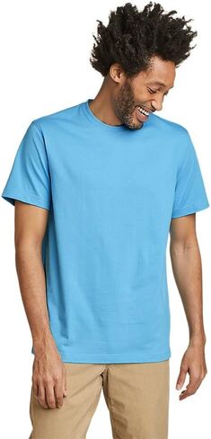 Eddie Bauer Men's Legend Wash 100% Cotton Short-Sleeve Classic T-Shirt in Saudi Arabia