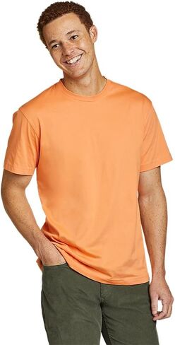 Eddie Bauer Men's Legend Wash 100% Cotton Short-Sleeve Classic T-Shirt in Saudi Arabia