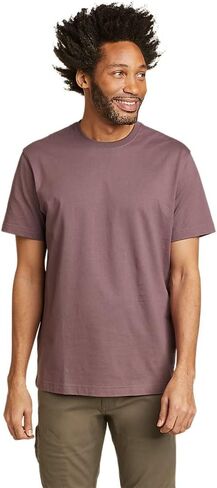 Eddie Bauer Men's Legend Wash 100% Cotton Short-Sleeve Classic T-Shirt in Saudi Arabia