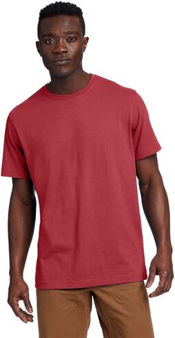 Eddie Bauer Men's Legend Wash 100% Cotton Short-Sleeve Classic T-Shirt in Saudi Arabia