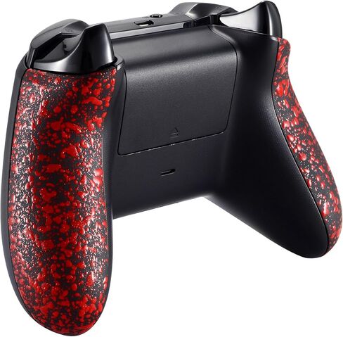 مقابض جانبية مريحة للغاية وغير قابلة للانزلاق ومقابض للألواح الخلفية لجهاز تحكم Xbox One X وOne S - أبيض محكم in Kuwait
