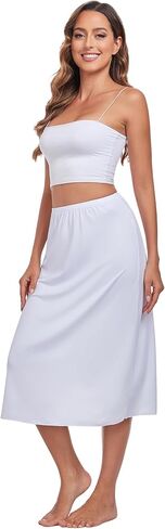Half Slip for Women Under Dress Slip Skirt Extenders Underskirt for Dresses in Saudi Arabia