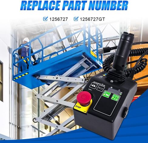 صندوق التحكم 1256727 1256727GT متوافق مع Genie Lift Gen 6 GR-12 15 20، GRC-12، GS-1530 1532 1930 1932، QS-12R 12W 15R 15W 20R 20W in Kuwait