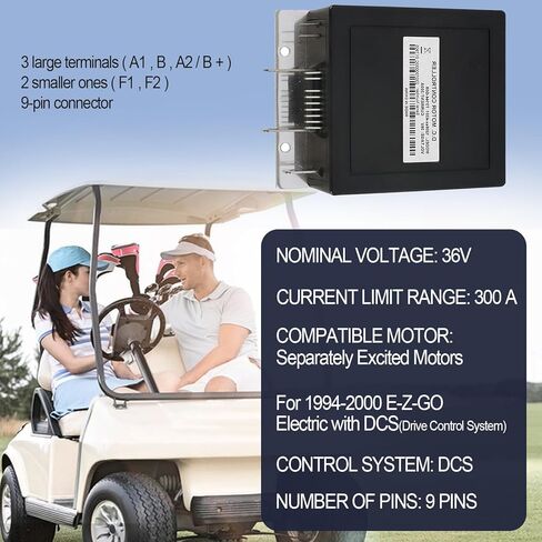 وحدة تحكم المحرك 73144G06 36V 300A تحل محل وحدة التحكم في السرعة الإلكترونية لـ Curtis 73144G01 73144G02 73144G04 73144G05 1206SX 005 لـ 1994-2000 EZGO Electric in Kuwait