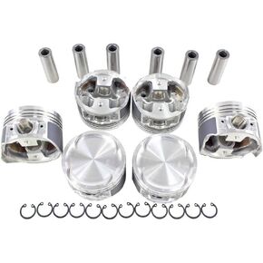 DNJ P631.20 Oversize Piston Set/For 1990-1996/ Nissan/ 300ZX/ 3.0L/ DOHC/ V6/ 24V/ 2960cc/ VG30DETT
