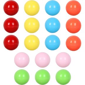 Game Replacement Balls,0.91Inch(23mm) Acrylic Solid Color Marbles Balls for Chinese Checkers,Aggravation Game,Marble Games,Wahoo,Dirty Marbles,Board Game DIY Craft Home Decoration (24PCS)