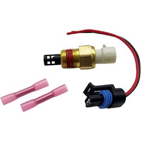 Intake Air Temperature Sensor IAT 25036751 Compatible with Express 2500 / Express 3500 / K2500 / K3500 / C2500 / C3500 / Savana 2500 / Savana 3500