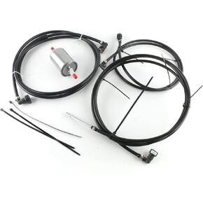 Nylon Fuel Lines Kit Fit for Chevy Blazer GMC Jimmy 4.3L 1997-2005, Replace NFR0005 NFR0010