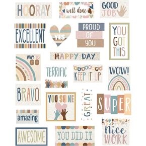 Teacher Created Resources Everyone is Welcome Stickers (TCR7139)