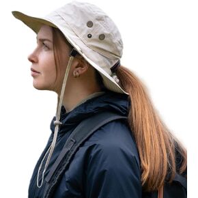 M/L/XL/XXL Ponytail Rain-Proof UV50+ Sun Hat Cooling Mesh Lining Unisex