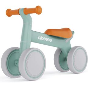 دراجة التوازن للأطفال من allobebe، دراجات لطيفة للأطفال الصغار بعمر 12-36 شهرًا للأولاد والبنات لتدريب الطفل من الوقوف إلى المشي مع عجلات مقاس 7 بوصات هدية مثالية