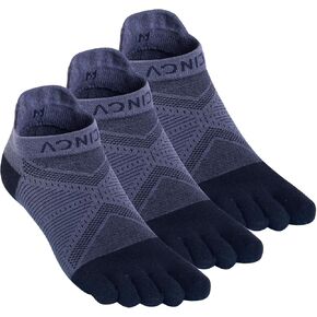 Running Athletic Toe Socks, Cool Quick-Dry Five-Toe Design with Arch Support for Men & Women