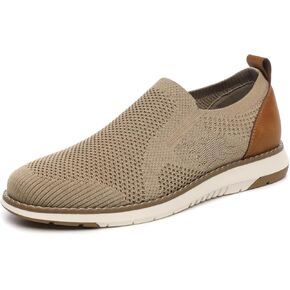 DECARSDZ Men's Loafers Casual Slip On Shoes Knit Mesh Fabric Shoe C021