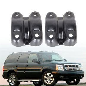 munirater 2PCS Rear Axle U Bolt Plate Replacement for 1988-1998 Silverado Sierra 1500 Tahoe Yukon