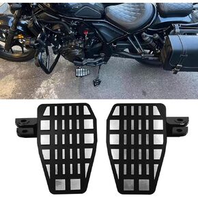 Motorcycle Wide Footpeg, Aluminum Front Rider Floorboards Enlarger Foot Pegs Rest Pedals fit for Ho-nda Rebel 1100 CMX 1100 CMX-1100 Accessories 2021 2022 2023 2024