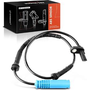A-Premium ABS Wheel Speed Sensor Compatible with BMW Models - E84 X1 2013-2015, L4 2.0L/L6 3.0L - Front Driver or Passenger Side, Replace# 34526784991, 0265008240