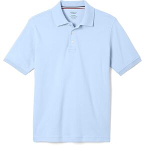 French Toast Boys' Short Sleeve Interlock Polo