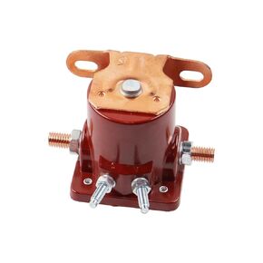 Upgrade Hot Rod 12v Starter Solenoid Relay SW3 Replacement for 1956-up Ford Truck Starter Replaces B-6A-11450A C6AF C7AF C3912 C9AF SNL135 50-430 (Black)