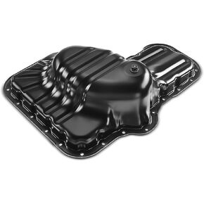 A-Premium Lower Engine Oil Pan Sump with Drain Plug Compatible with Toyota Tundra 2000-2006, Sequoia 2001-2007, 4.7L Petrol
