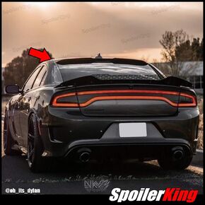 SpoilerKing Roof Spoiler Center Cut Compatible with Dodge Charger 2015-on (380RC)