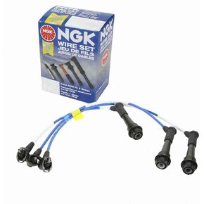 NGK Spark Plug Wire Set compatible with Lexus IS300 3.0L L6 2001-2005