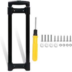 Traveling Luggage R003# Telescopic Handle Replacement for 20 Inch Suitcase with Screwdriver