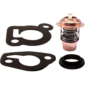 14586A3 Thermostat Kit 122°F / 50°C for Mercury Mariner Outboard 2 Stroke 6-25 HP Motor Sierra 18-43052