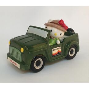 Blue Sky Clayworks Hello Kitty Adventure Tea Light Candle Holder, 6.88-inch Length, Kitchen Accessories, Green, 23471