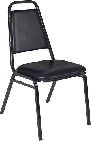 Regency Restaurant Stack Chair (4 Pack), Black in Kuwait