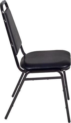 Regency Restaurant Stack Chair (4 Pack), Black in Kuwait