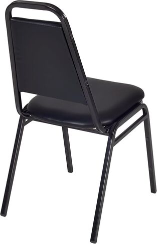 Regency Restaurant Stack Chair (4 Pack), Black in Kuwait