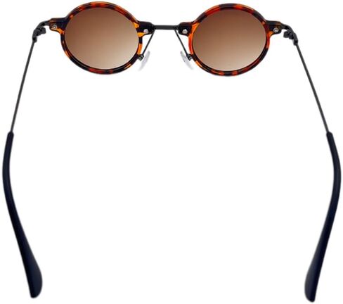 Small Round Sunglasses Men Women, Vintage Punk Circle Style Metal Frame Hippie Sun Glasses UV400 Lens in Saudi Arabia