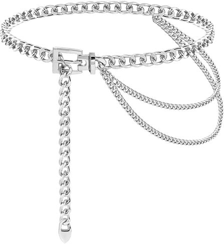 Multilayer Metal Waist Chain Belt Belly for Women Dresses Jewelry in Saudi Arabia