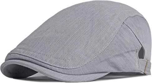 قبعات موزع الصحف للرجال قبعة مسطحة من القطن قابلة للتعديل قابلة للتنفس قبعة أجرة أيرلندية للقيادة والصيد in Kuwait